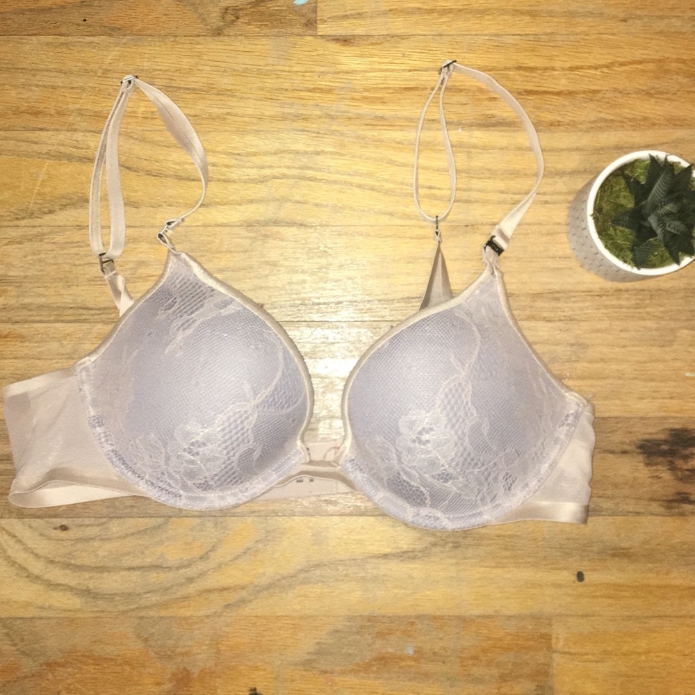 Blue creme pillow soft bra